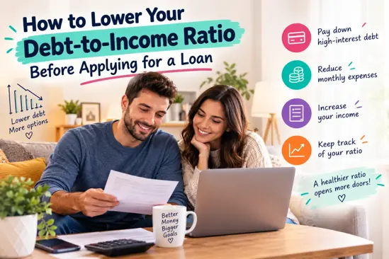 How to Lower Your Debt-to-Income Ratio Before Applying for a Loan