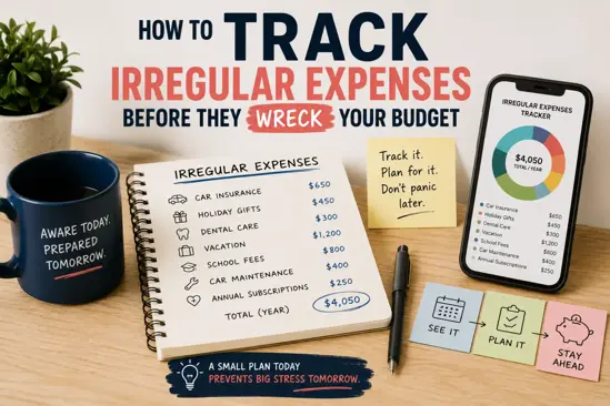 How to Track Irregular Expenses Before They Wreck Your Budget