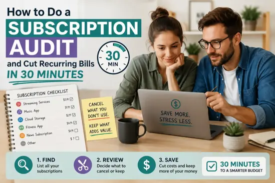 How to Do a Subscription Audit and Cut Recurring Bills in 30 Minutes