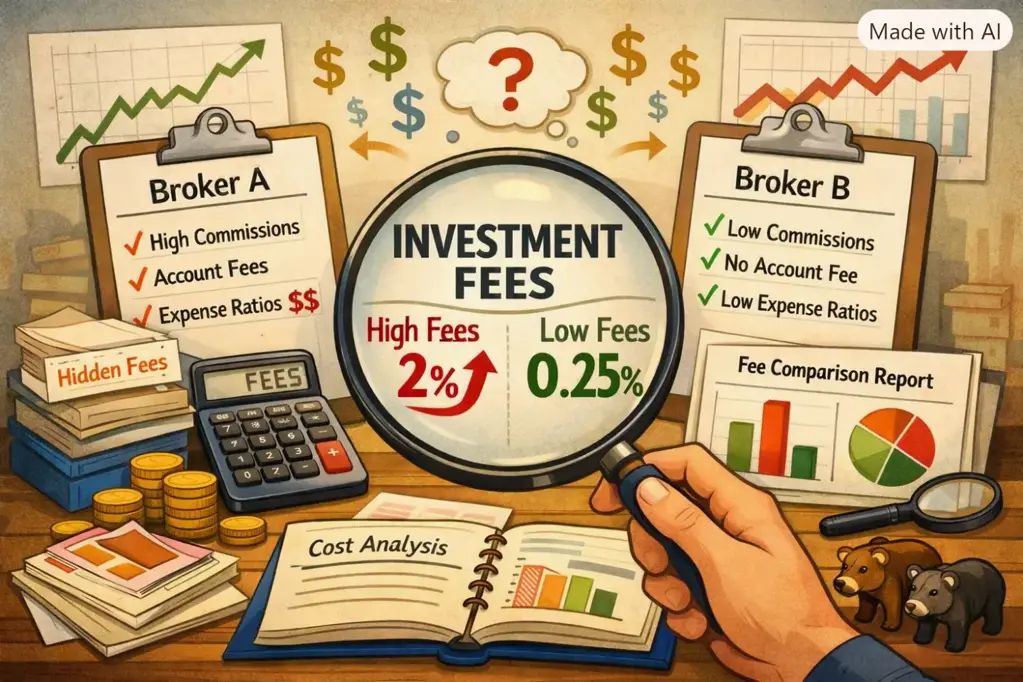 How to Compare Investment Fees Before Opening a Brokerage Account